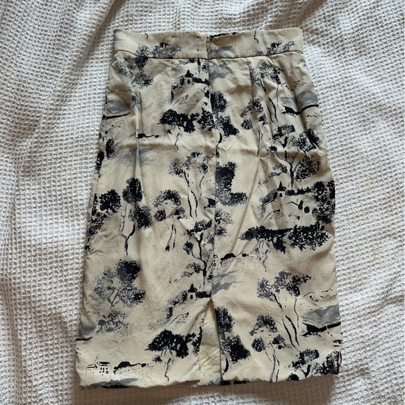 Forte Forte Le Sete Ritrovate 100% silk skirt women’s size small made in Italy - Picture 5 of 11
